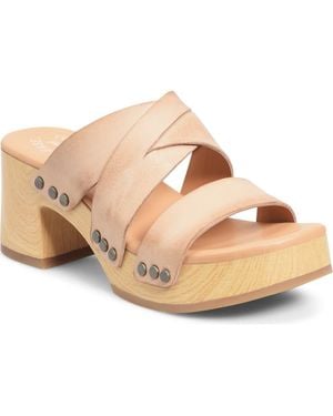 Kork-Ease Emersen Platform Mule Sandal - Natural