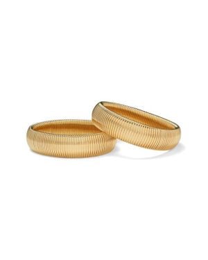 Lady Grey Jewelry Ophidia Set Of 2 Bracelets - Metallic