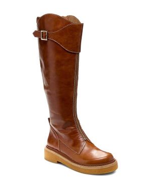 Kelsi Dagger Brooklyn Cape Knee High Riding Boot - Brown