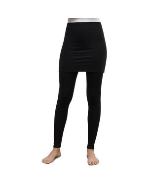 MARCELLA Burke Skirted Leggings - Black