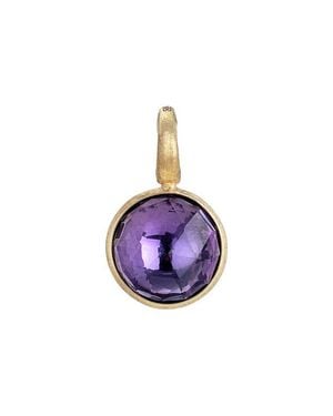 Marco Bicego Jaipur 18K Small Amethyst Pendant - Blue