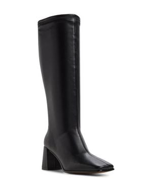 ALDO Rydley Knee High Faux Leather Boot - Black