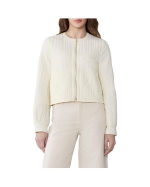 SOIA & KYO Reita Quilted Jacket - Natural