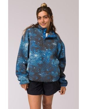 Parks Project Joshua Tree Quilted Pullover - Blue