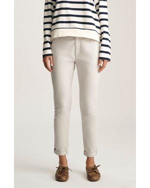 Mavi Kathleen Stretch Cotton Chinos - Black