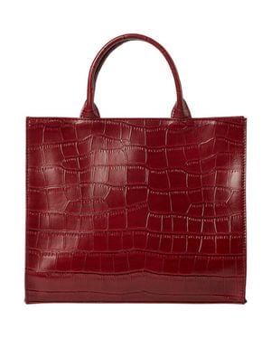 Sarah Stewart The Adele Croc Handbag - Red