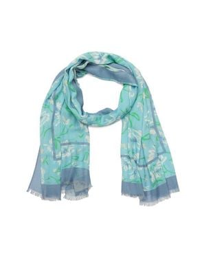 Kate Spade Lively Garden Oblong Scarf - Blue