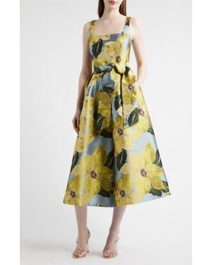 formal wedding men's dress code Dress The Population Jordan Plunge Neck Gown - Begonia main image 1