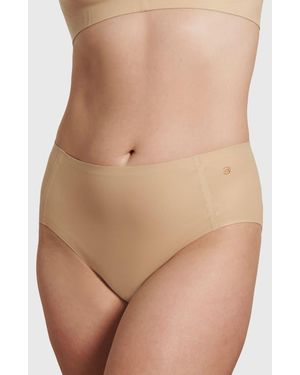 Evelyn & Bobbie High Waisted Retro Bikini - White