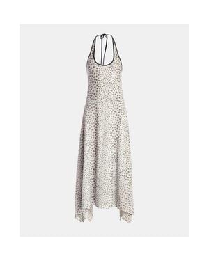 Kate Barton Stella Maxi Handkerchief Dress - White