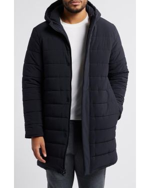 Zella Raid Longline Puffer Jacket - Blue