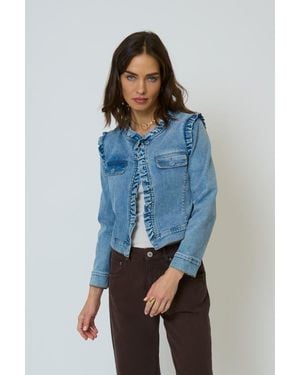 Central Park West Nevada Girly Jacket - Blue