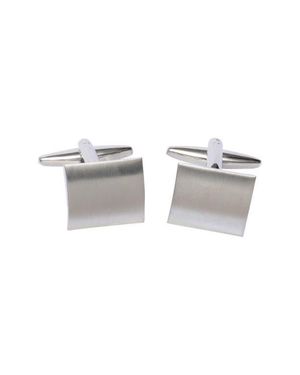 Eterna Square Cuff Links - Metallic