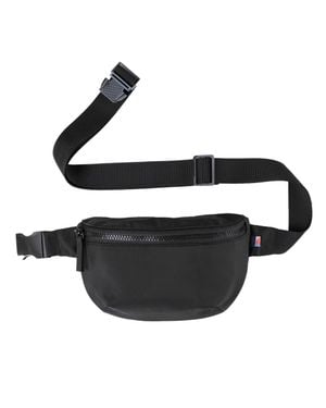Kibou Wallet Bag Vegan Leather Crossbody Fanny Pack - Black