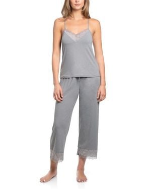 In Bloom Sevilla Cami & Pants Pajama Set - Blue