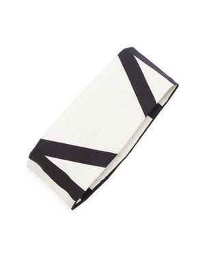 TOTEME Monogram Headband - White
