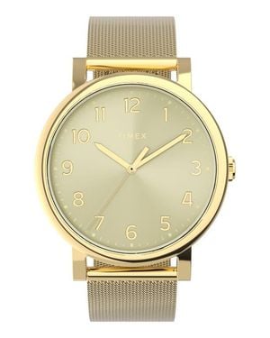 Timex Og 38Mm Stainless Steel Bracelet Watch - Metallic