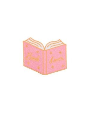 Jollity & Co Book Themed Stick On Patches - Pink