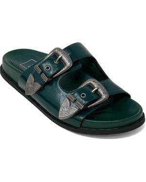 Shu Shop Dolly Two-Strap Sandal - Green