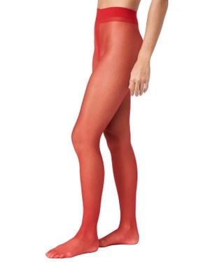 Stems Avery Microfiber Tights - Red