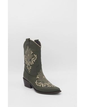 Stivali New York Knox Cowboy Boots - Green