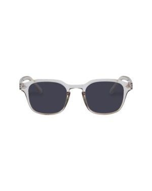 Aire Serpens 38Mm Rectangular Sunglasses - Blue