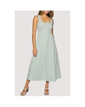 Lost + Wander Vista Marina Cotton Maxi Dress - Green