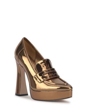 Jessica Simpson Nanelie Platform Pump - Brown