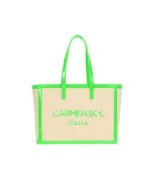 Carmen Sol Capri Tote Bag - Green