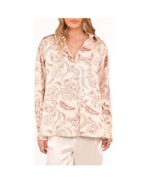 Petal & Pup Rosalie Print Shirt - Pink