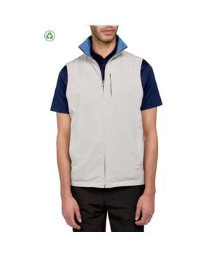 Con.struct Camo Print Performance Reversible Vest - Blue