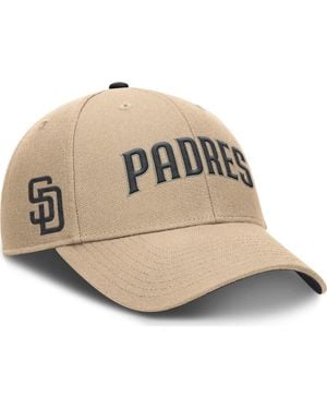 Nike San Diego Padres Rise Adjustable Hat - Metallic