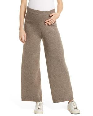 EMILIA GEORGE Ines Sweater Pant - Brown