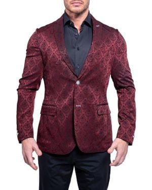 Maceoo Descartes Ascension2184 Unconstructed Blazer - Red