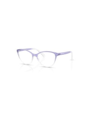 ARMANI EXCHANGE 53Mm Rectangle Optical Glasses - Purple