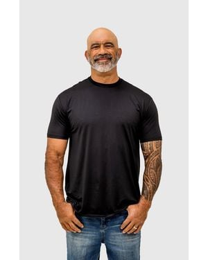 EPIC FITS Active Tech Crew Neck T-Shirt - Black