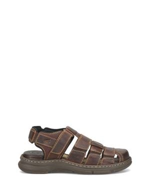 Børn Colby Slide Sandal - Brown