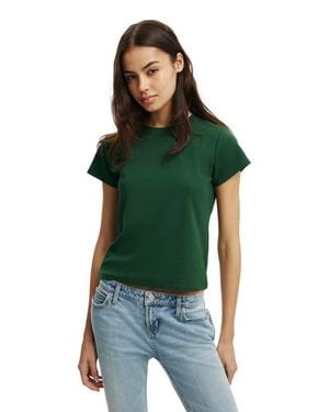 Cotton On 90 S Baby Tee - Green