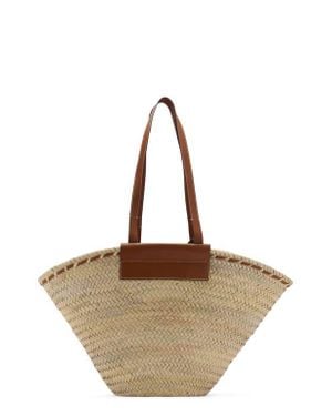 Mango Palm Leaf Tote - Multicolor
