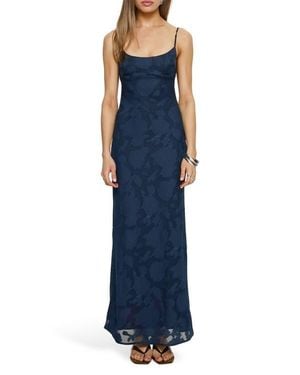 Princess Polly Ariadne Backless Maxi Dress - Blue