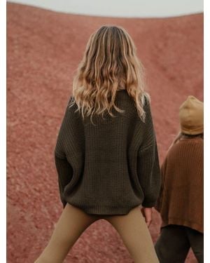 The Simple Folk The Chunky Sweater Kids - Brown