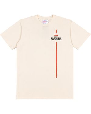 INSOMNIAC Formula 1 2025 Las Vegas Grand Prix Three Of A Kind T-Shirt - Natural