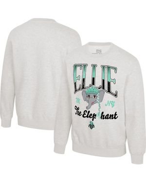 Stadium Essentials New York Liberty Sky High Mascot Fleece Crew Neck Sweatshirt - White
