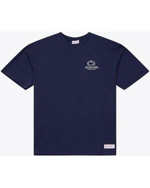 Mitchell & Ness Penn State Nittany Lions Core Icon T-Shirt - Blue