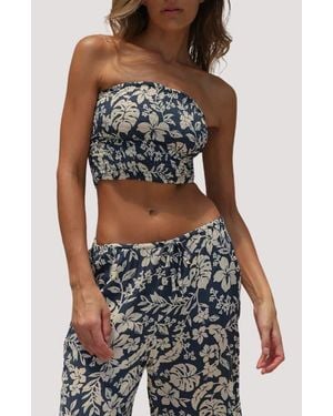 Stone Fox Strapless Tube Top - Multicolor