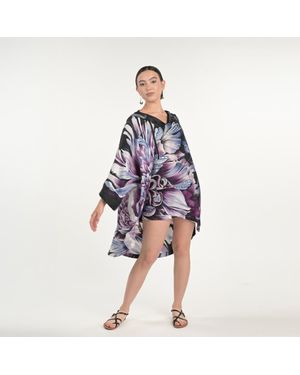 Silk&Soul Hooded Tunic - Blue