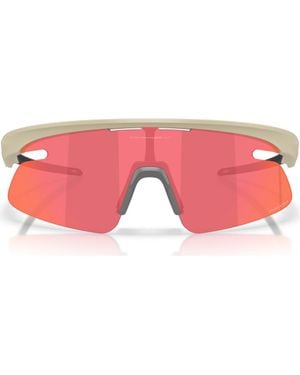 Oakley Gender Inclusive Rslv Lite 50Mm Rectangle Sunglasses - Pink