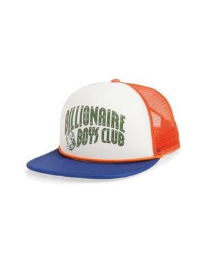 BBCICECREAM Curve Adjustable Snapback Trucker Hat - White