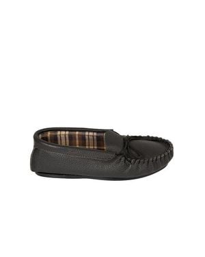 Celtic & Co. British Golf Moccasins - Black