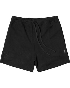 ASRV Waffle Knit Sweat Shorts - Black